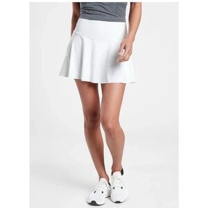 Athleta Women's Ace Tennis Skort 13.5”Bright White Size Small